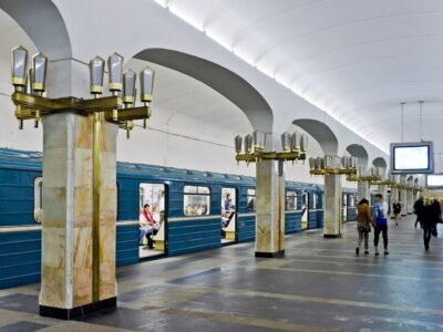 Станция метро Пушкинская в Минске